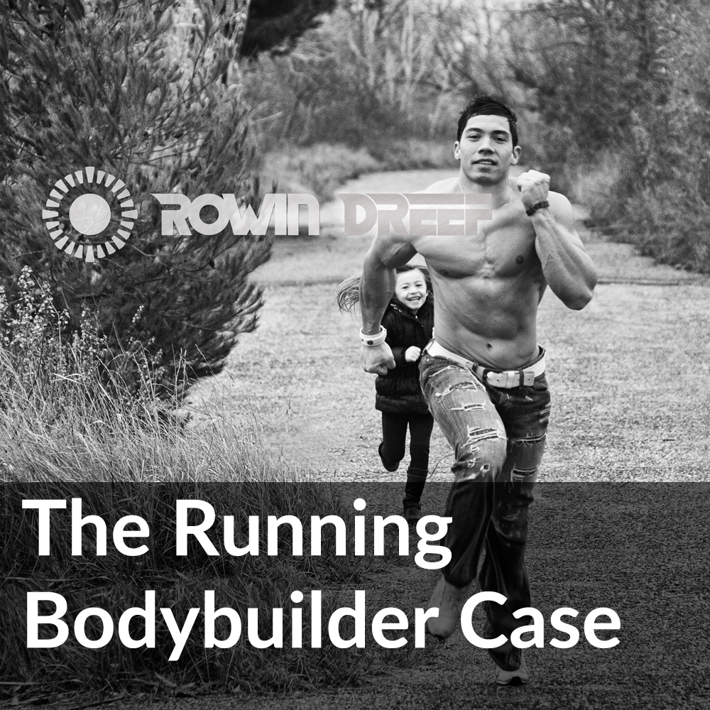 running bodybuilder