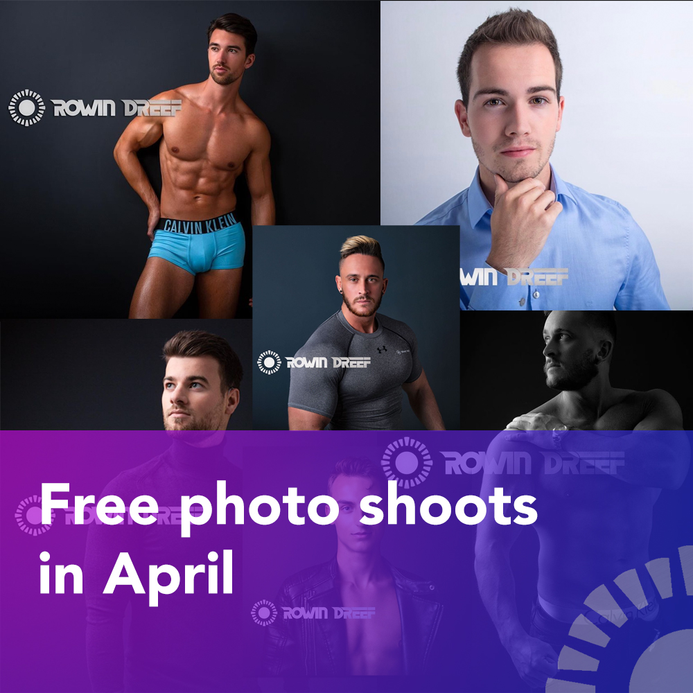 Free photo shoots in April 2023
